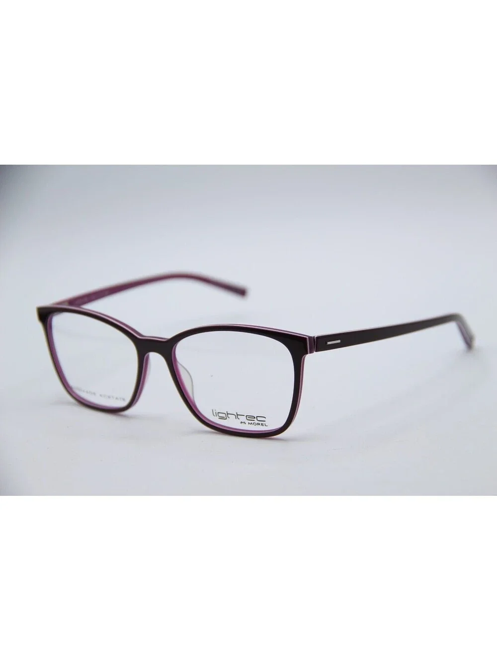 Morel 8109L Lightec Pp 022 Purple Authentic Eyeglasses 51-15-135